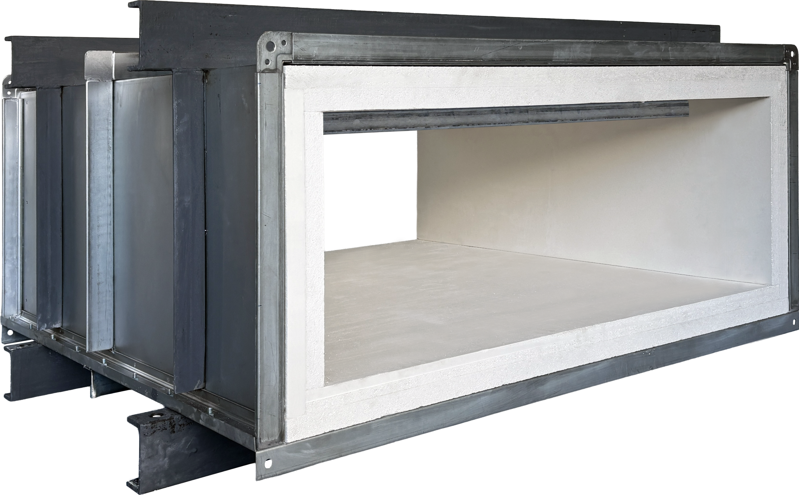 Harcom fire resisting life safety HV cable enclosure, left view